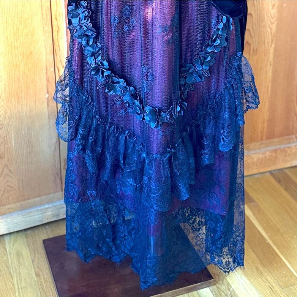 Dark in Love Gothic Victorian Vampire Vkei Dark Fairycore Long Skirt XS-XL - Picture 5 of 15